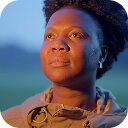 woman looking pensively